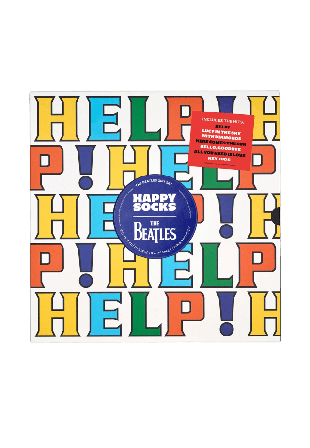 Happy Socks The Beatles 6-Pack Gift Set Strumpor Unisex Svart 41-46