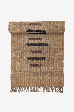 Bloomingville - Juuttimatto Vilde - Ruskea - Juutti- & sisalmatot - 75X245 - - Homeroom