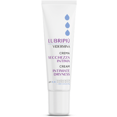 Vidermina Lubripiù Crema Intima 30ml - Idratazione e Comfort