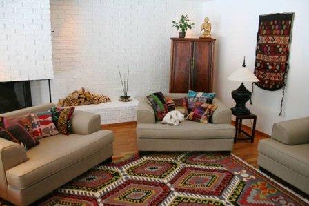 Gabbeh Kashkooli Teppe Moderne Brun/Svart (Ull, )