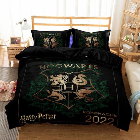 Harry Potter School of Magic Digitaltryckt Påslakanset - 8281 Badge