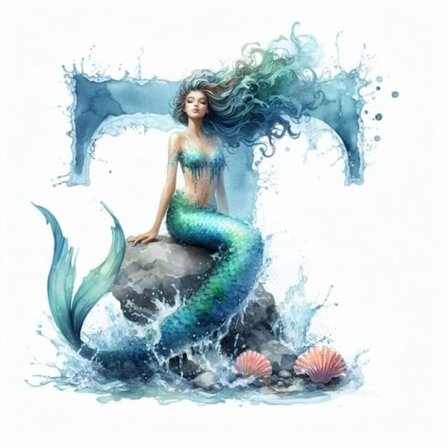 Fisk Alfabet Affisch T A4