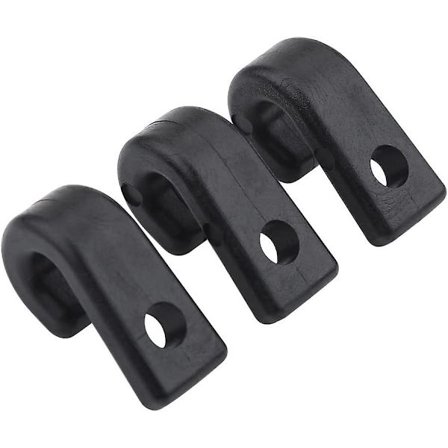 J-krog, 26 stk. nylon fastgørelseskrog, fastgørelsestilbehør til kajak krog, kajak kano reb, gummibåde