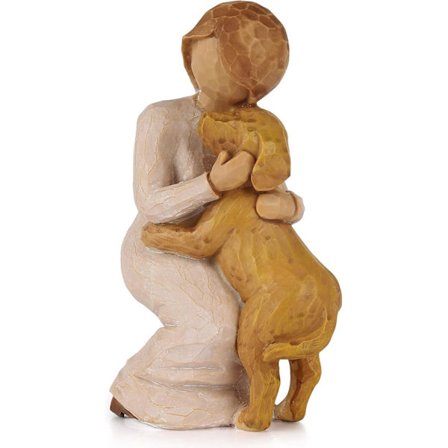 Engel Hund Statue Hund Minnegaver Hund Vennskap Minnesmerker Kjæledyr Minnegaver Savnet Kjæledyr Gaver Hundelsker Gaver