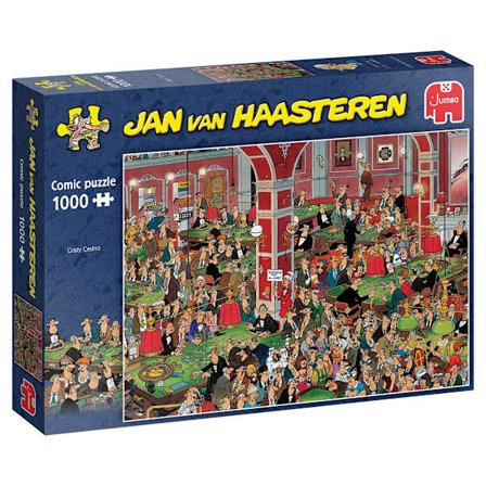 Jan Van Haasteren Crazy Casino! Pussel 1000 bitar