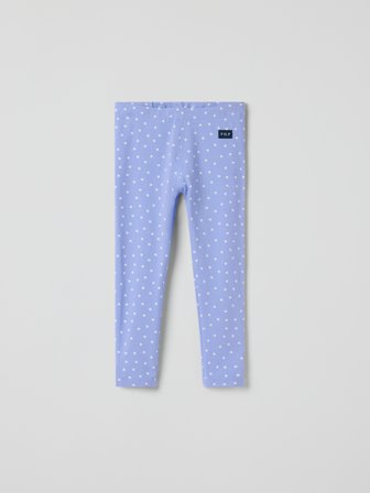 Polarn O. Pyret PLAY leggings prickiga - 98 - barnkläder - purple