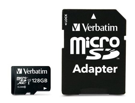 Verbatim Premium - flashminnekort - 128 GB - microSDXC UHS-I