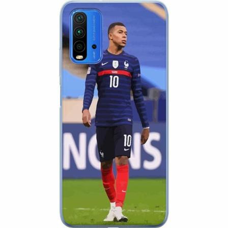 Xiaomi Redmi Note 9 4g Genomskinligt Skal Kylian Mbappé