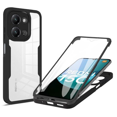 SKALO Xiaomi Redmi 15C (173mm) 360 TPU Cover - Sort