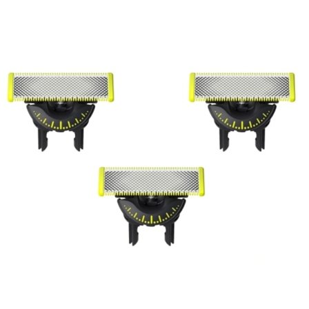 3-pak 360 barberblade kompatible med Philips Oneblade Udskiftning
