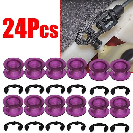 24kpl Vaihdevivun Vaijerin Liitoksen Holkki Fiat Sedici Suzuki Swift Sport Sx4 Alto Molempiin Päihin Läpivienti Korjaussarja