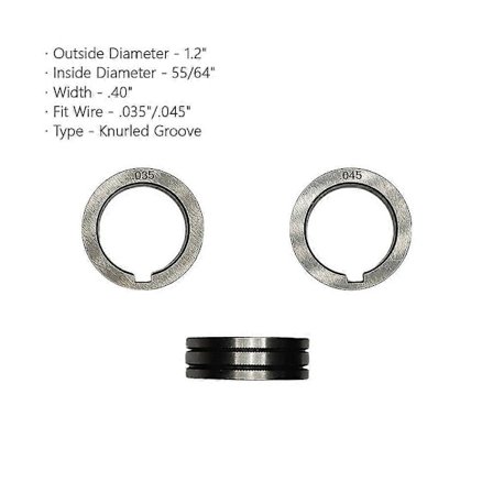 Drivvalse 023 030 035 045 116 Riflet V U Spor for MIG Sveiseapparat Clarke SIP MIG100 130 160 180 200 Trådmater sveisemaskin