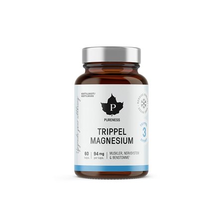 Pureness Trippel Magnesium 60 kapslar