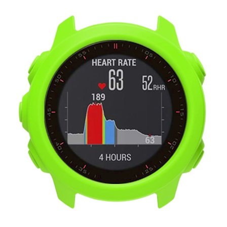 Garmin Forerunner 245 Music / Forerunner 245 Watch Case Mykt silikonbeskyttelsesdeksel - Grønn
