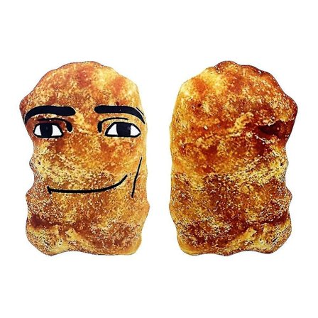 Gegagedigedagedago Plyslegetøj Bomuldsøje Joe Trommestik Kyllingnugget Meme Plysdukke[PB]