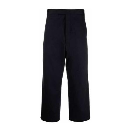 Thom Browne Cropped Bukser Blå, Herre Bukser