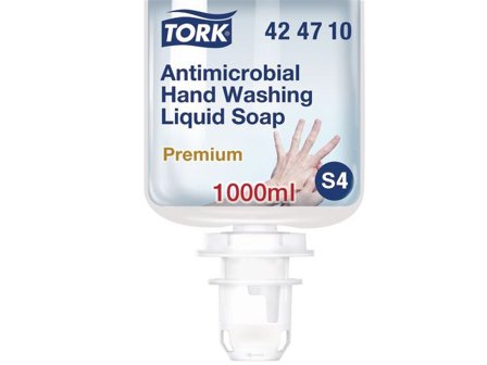 Tork Handtvål S4 Antimikrobiell Flytande 1l - Lyreco - Städ och hygien > Tvål och hygien > Hygiensystem - Tork
