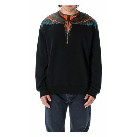 Marcelo Burlon, Sweatshirt Zwart, Heren, Maat:XL