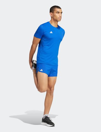 adidas Performance Adizero E Tee - Blue - XL