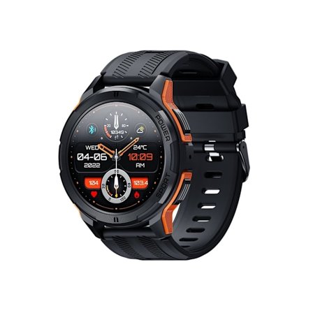 Smarture 1.43 HD Amoled Militær Robust Besvar/Opkald/Ring Aktivitetstracker Lang Batterilevetid Assistent