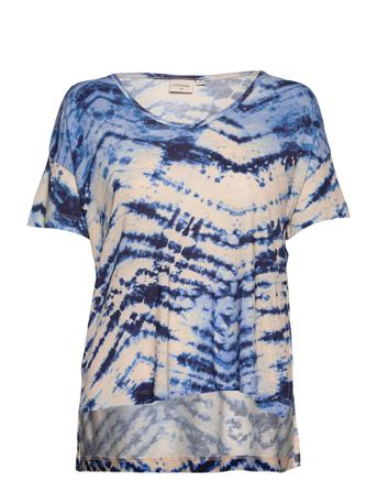 Crbastilla T-Shirt Patterned Cream
