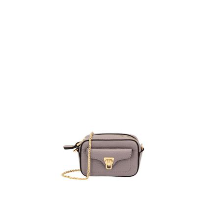 Coccinelle, Beat Soft Micro bag Grijs, Dames, Maat:ONE Size