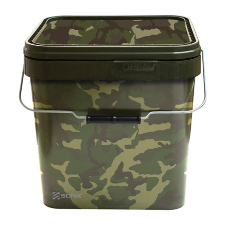 Sonik Camo Square Bucket - 17L