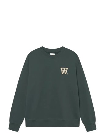 WOOD WOOD | Wwnoel Aa Chest Print Sweatshirt | XL