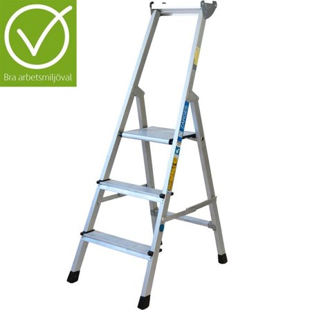 Zarges XLstep S Trappstege 3 steg, Stegar