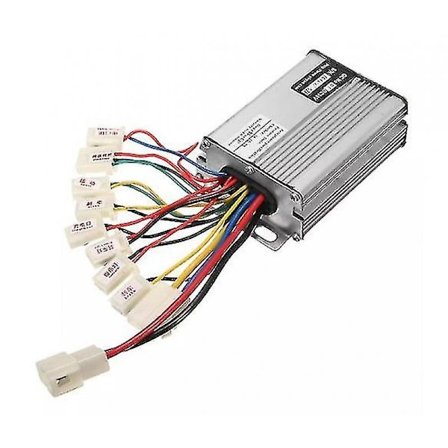 1000W DC 48V Harjamoottori Sähköinen Harjamoottori Nopeudensäätimellä Kaasukahvalla ja Avaimella Evo Sähkökolmipyörälle, Vanha Skootteri, Big East