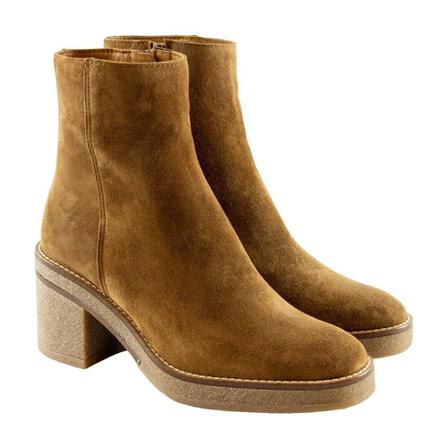 Alpe, Heeled Boots Bruin, Dames, Maat:37 EU