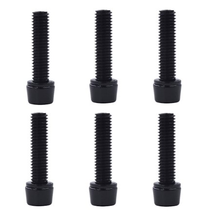 Sykkel-styreskrue titanbelagt fargerikt rustfritt stål konisk hode landeveissykkelstammebolter for sykkelstammedel