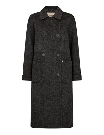 Mmlucca Barkley Wool Coat Grey MOS MOSH
