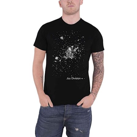 Joy Division 'plus/minus' (svart) T-shirt