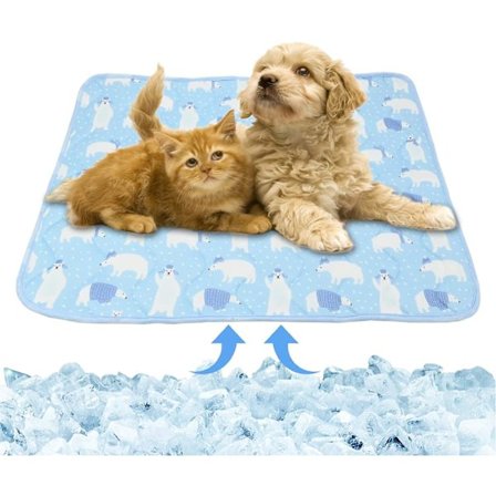 Koiran viilennysmatto, 55x70cm Kissan viilennysmatto Koiran viilennysmatto Koiran viilennysmatto Koiran viilennysalusta Lemmikkityynyt Pysyy kylmänä 