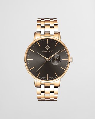 GANT - Park Hill III 41,5mm herreklokke antracite