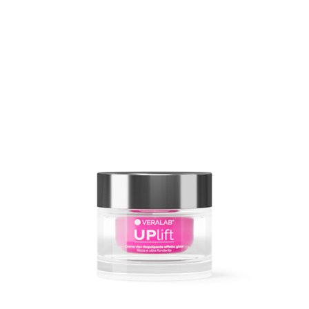 Veralab Creme Viso Uplift Crema Viso Rimpolpante Effeto Glow 50ml - Tratt. lifting viso 24 ore