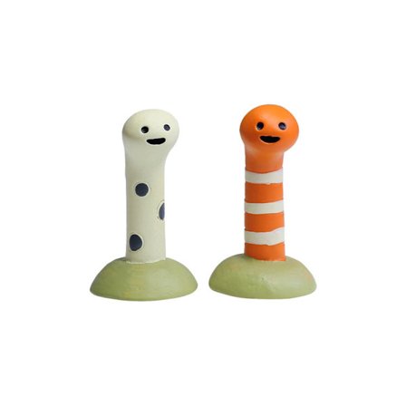 2 kpl mini akvaariokoristeita, söpö akvaariokoriste