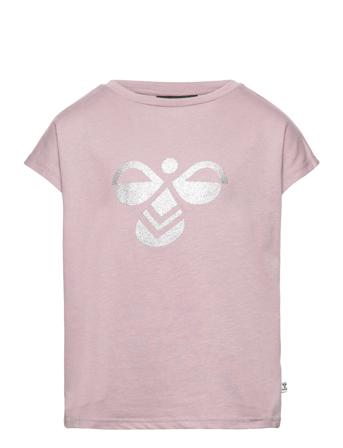 Hmldiez T-Shirt S/S Sport T-Kortærmet Skjorte Pink Hummel