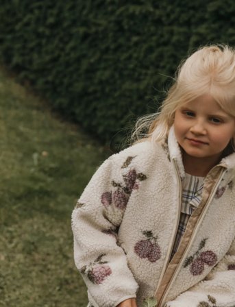 Garbo&Friends Pile Jacket - Cream - 134/140