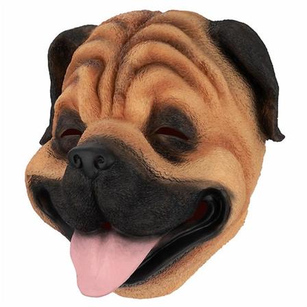 Stjernetegn Dyr Kylling Hest Hund Gris Tigerhoved Kaninmaske Latex kostume Halloween maskerekvisitter style 2