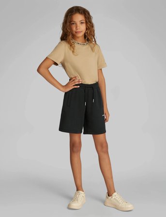 Calvin Klein New Inst. Logo Shorts - Black - 140