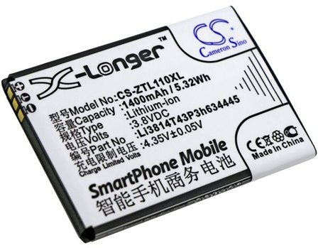Batteri for smarttelefon, mobil for ZTE Blade L110, Blade L110 Dual SIM