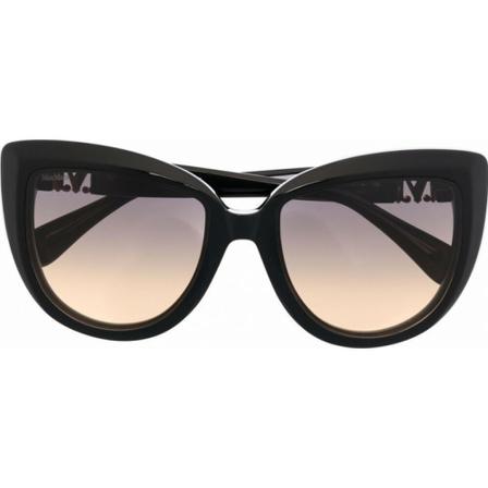 Max Mara - Solglasögon - Svart - Dam - Storlek: One Size, Dam, Storlek: ONE SIZE