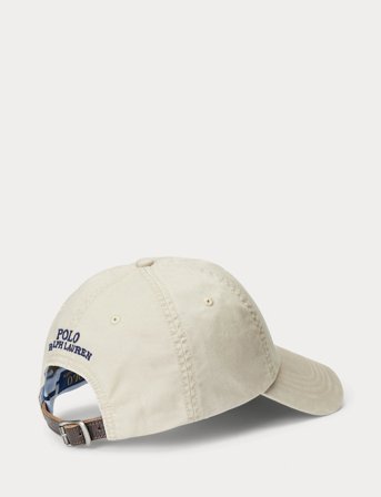 Polo Ralph Lauren Stretch-Cotton Twill Ball Cap - Beige - ONE SIZE