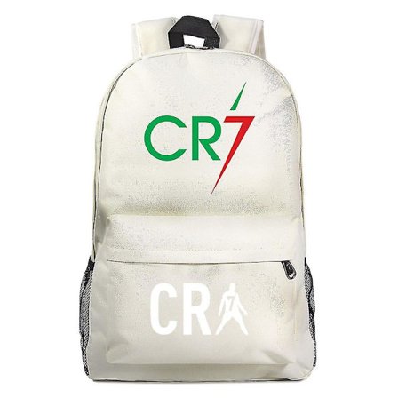 Cristiano Ronaldo Cr7 Ryggsäckar För Pojkar Och Flickor - Tecknad Barnryggsäck För Skola, Resor, Rucksack - Axelväska Med Stor Kapacitet