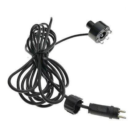 RGB 6 LED AC12V Vandfontænebelysning til Pool, Have