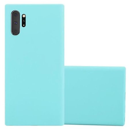 Cadorabo fodral till Samsung Galaxy NOTE 10 PLUS - i blått - Mjukt TPU silikonskyddsfodral med anti-chock