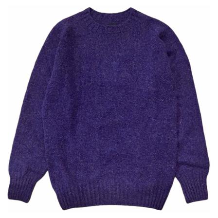 Howlin', Round-neck Knitwear Paars, Heren, Maat:M