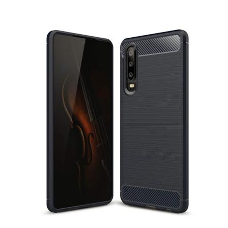 Huawei P30 Lite Skal Stöttåligt - Anti-impact Carbon Blå